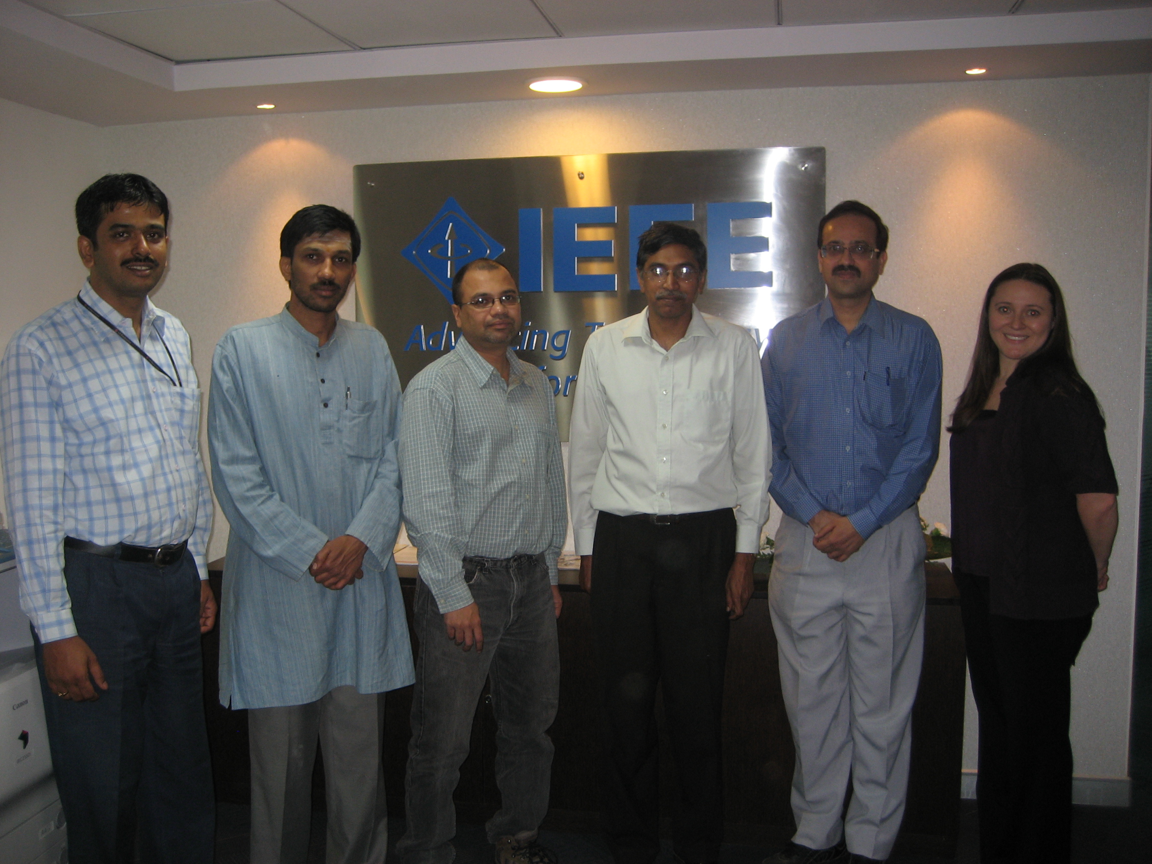 Participants at informal meeting in Bangalore (Mar 2012)